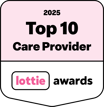 Pacific Care named top 10 small care home business in UK by Lottie.